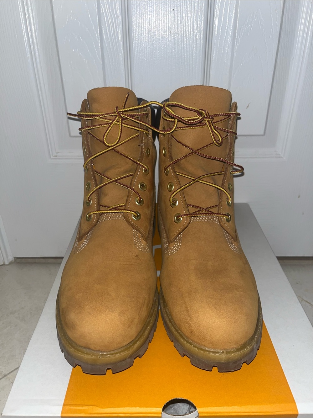 Men’s Timberland Premium 6-Inch Boots Wheat Size 10 - Picture 4 of 8